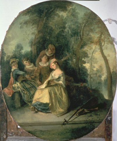 Concert in the Park by Nicolas Lancret